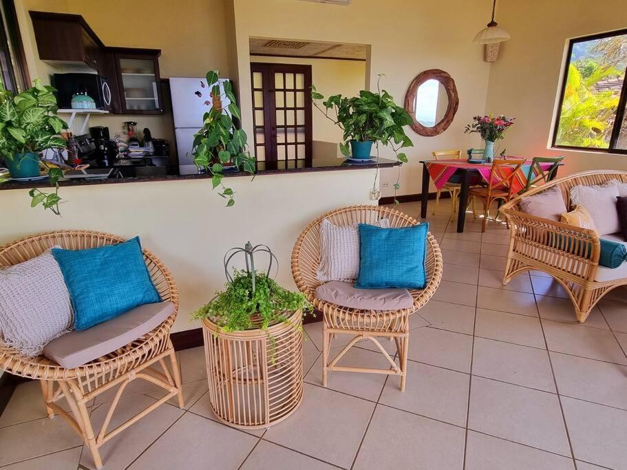 Villa Amor Del Mar With Breathtaking View Of Ocean & Jungle Dominical Exteriér fotografie