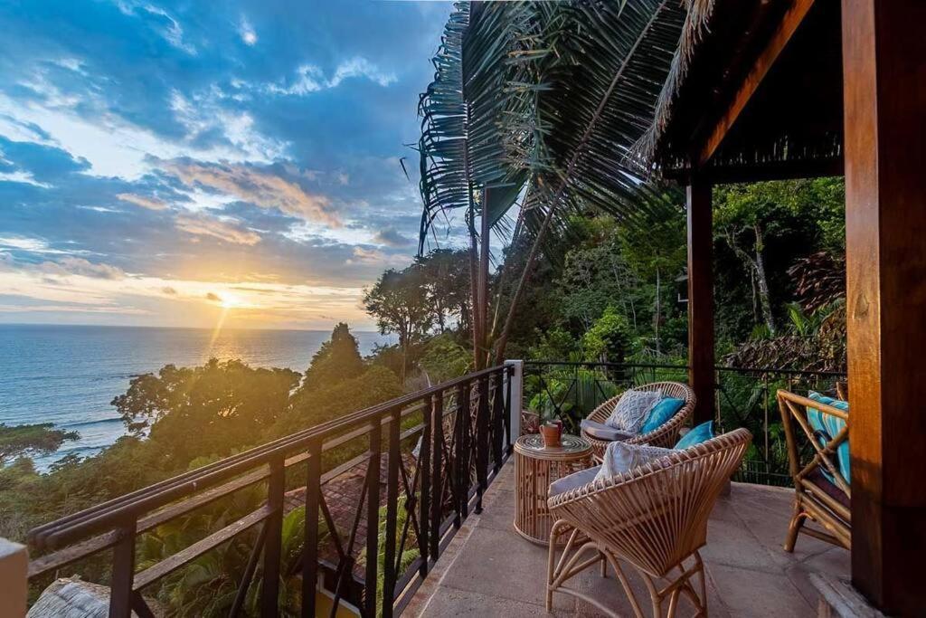 Villa Amor Del Mar With Breathtaking View Of Ocean & Jungle Dominical Exteriér fotografie